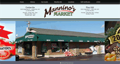 Desktop Screenshot of manninosmarket.com